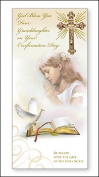 Confirmation Boxed Card/Granddaughter