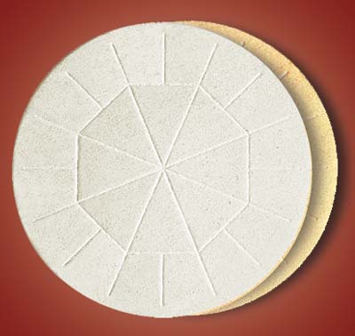 White Concelebration Altar Bread (Box of 25) 5¾"