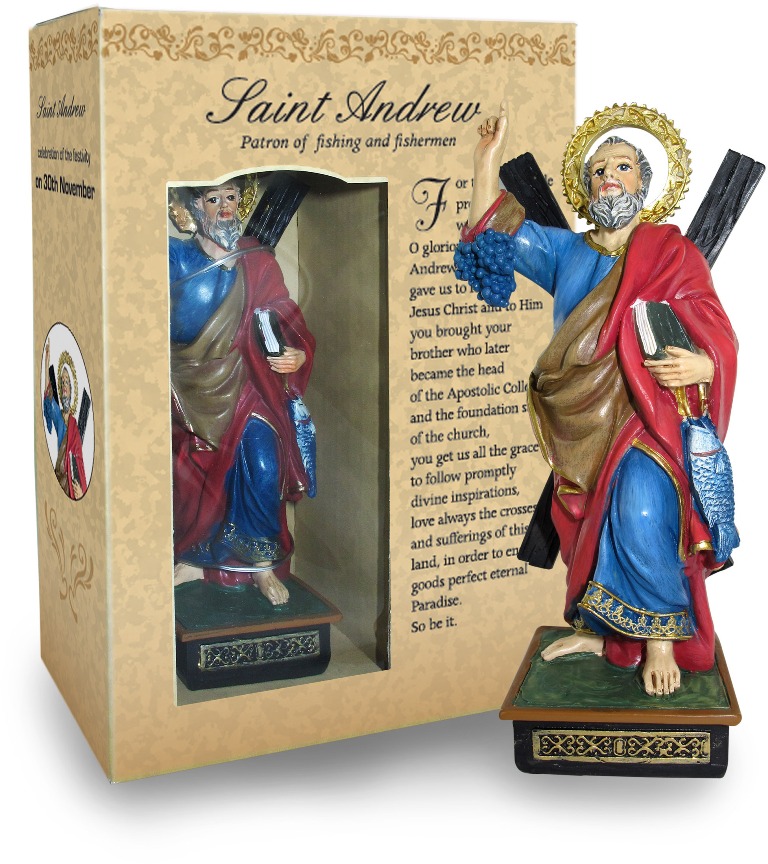 St. Andrew Statue - Boxed