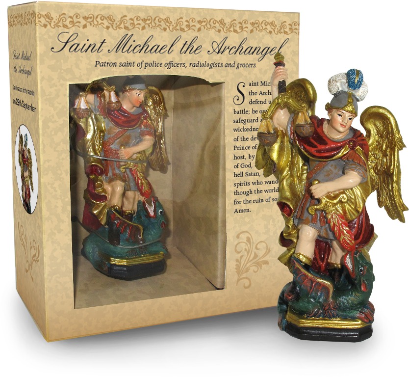 St. Michael Statue - Boxed
