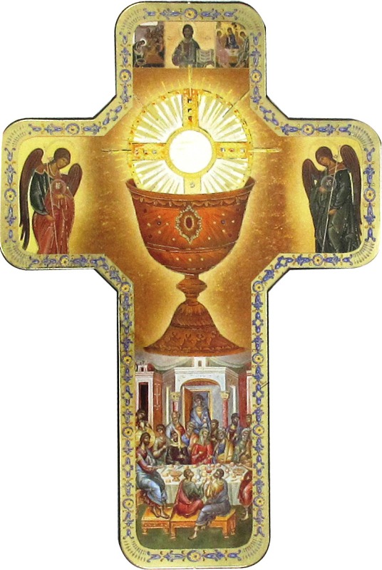 First Communion Icon Cross