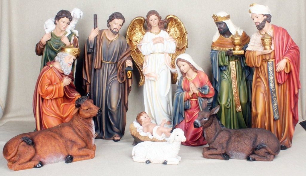 19" Nativity Figures [COLLECTION ONLY]