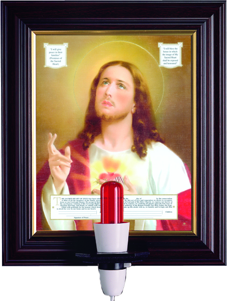 12" x 10" Sacred Heart – Consecration Picture