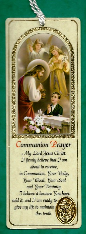 First Communion Bookmark (Boy)