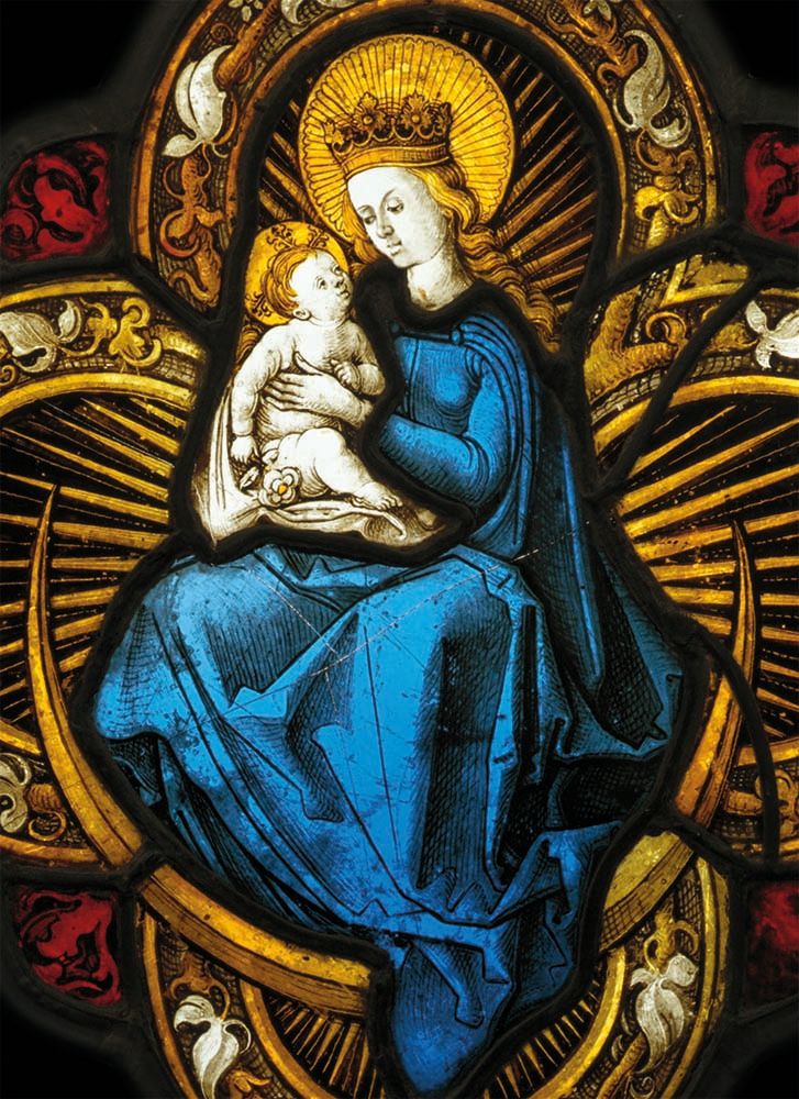 Christmas Cards:  VIRGIN AND CHILD