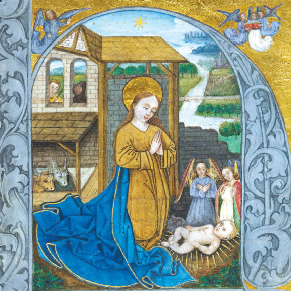 Christmas Card: VIRGIN AND CHILD