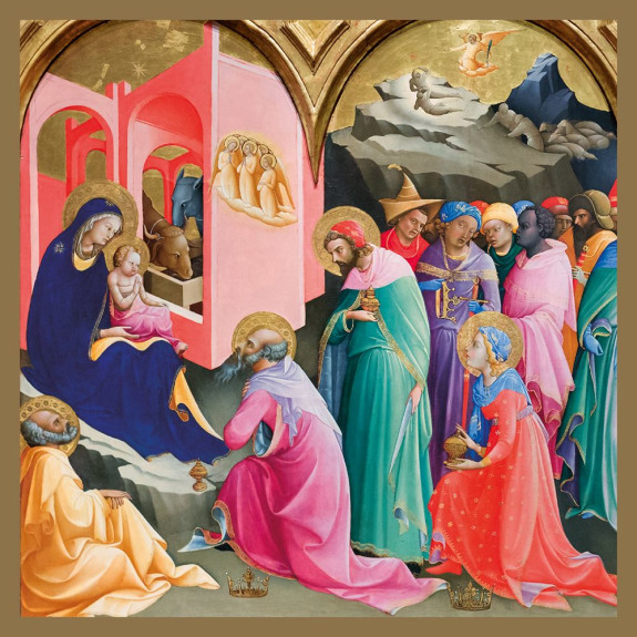 Christmas Card: ADORATION OF THE MAGI