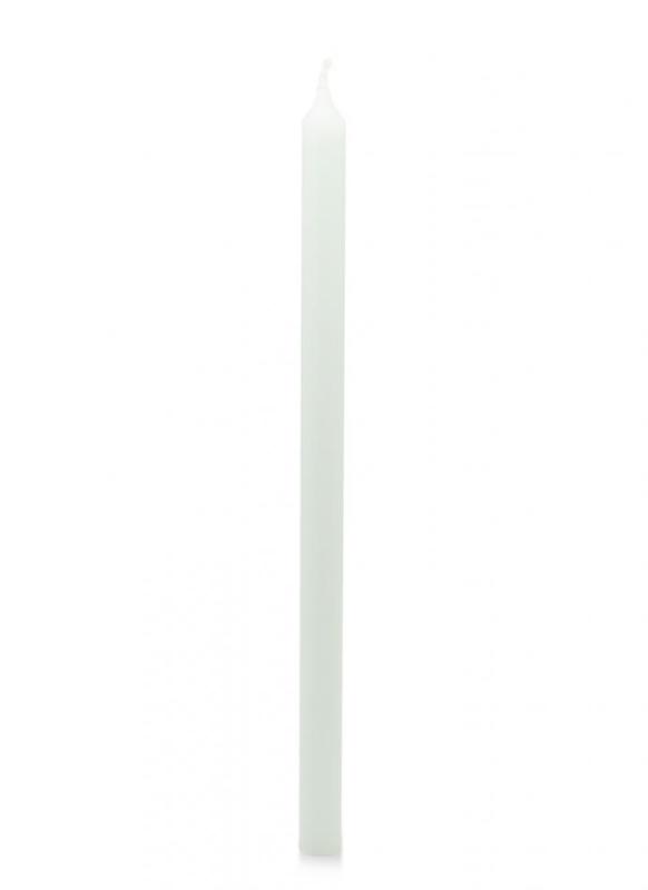 9" x 1/2" White Votive Candle
