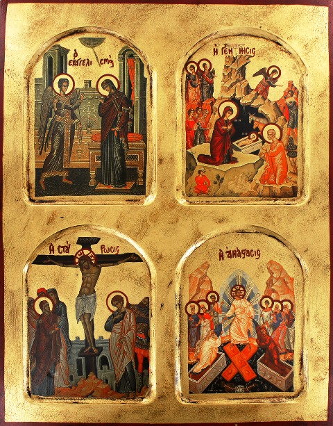 Mysteries of Christ Icon