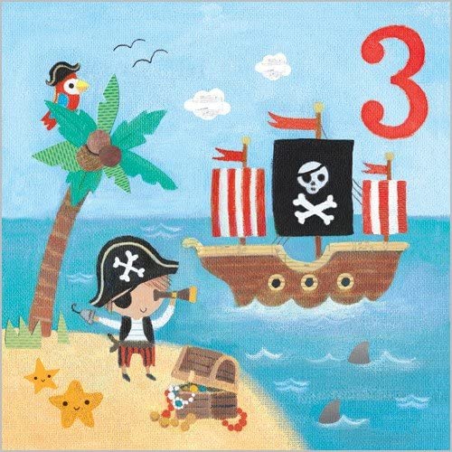 3rd Birthday Card - Ahoy There! 531702 