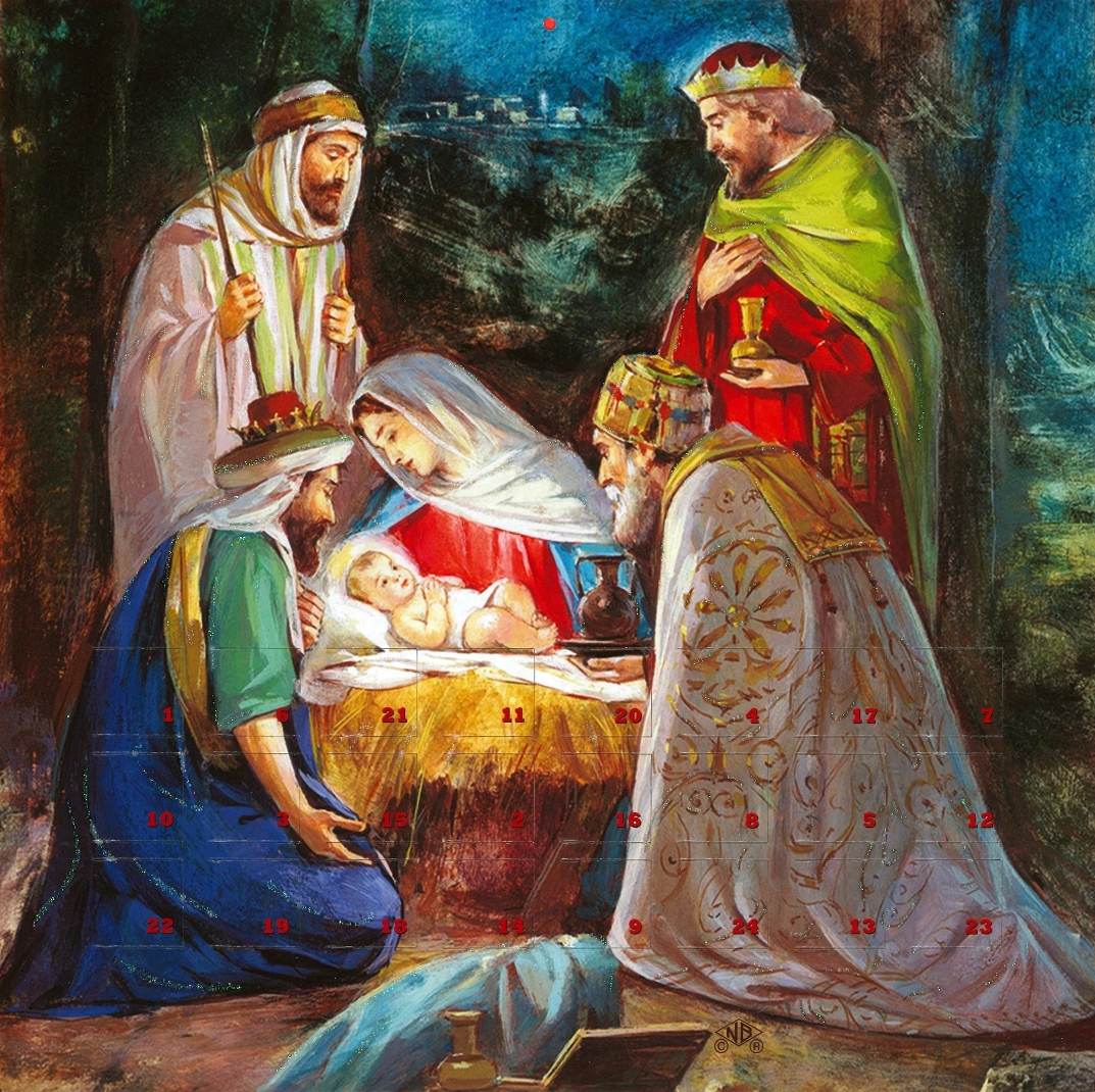 Holy Family & 3 Kings Advent Calendar