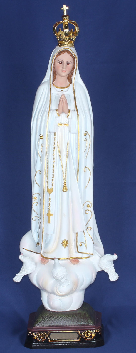 Our Lady of Fatima Statue - 24" [COLLECTION ONLY]