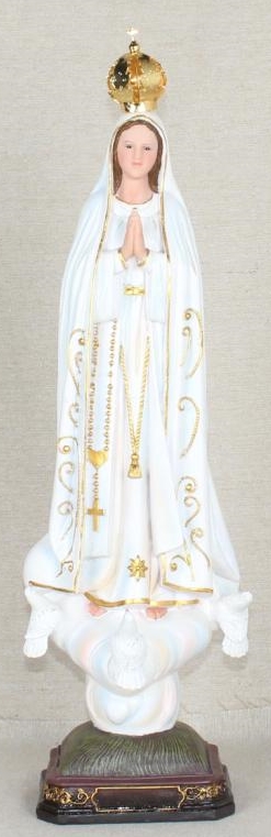 Our Lady of Fatima Statue - 18"
