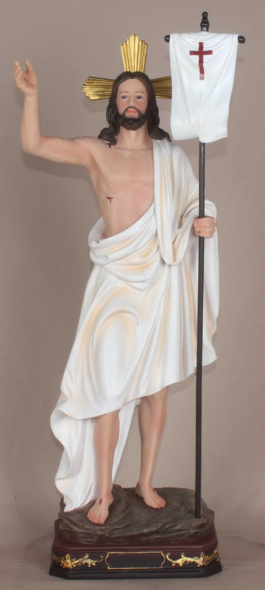 Resurrection/Risen Christ Statue 24" [COLLECTION ONLY]