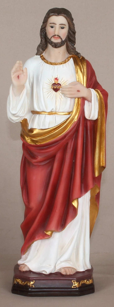 Sacred Heart Statue - 12.5"
