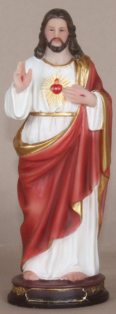 Sacred Heart Statue - 8"