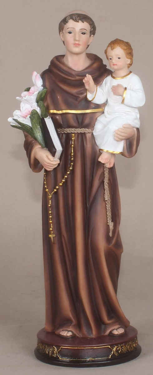 St. Anthony of Padua Statue - 12"