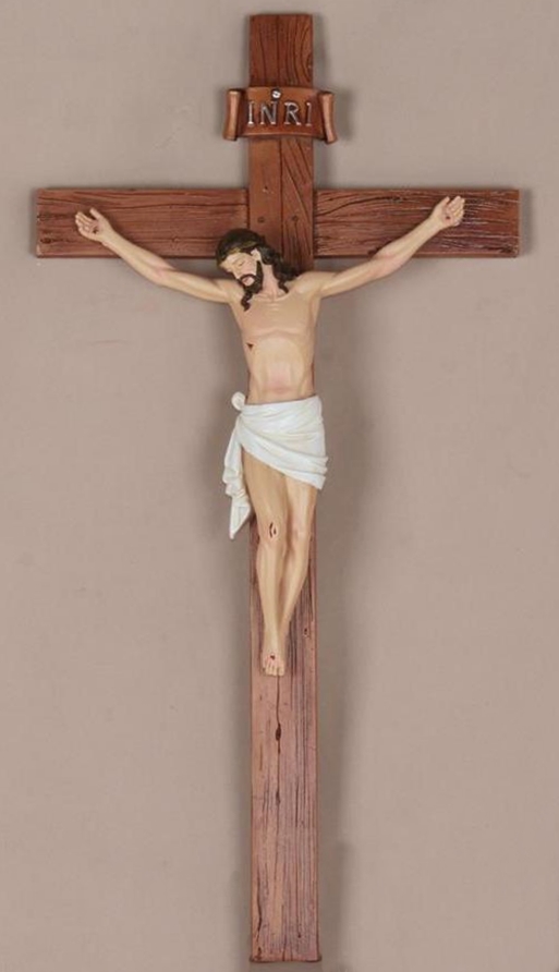 Hanging Crucifix - 19"