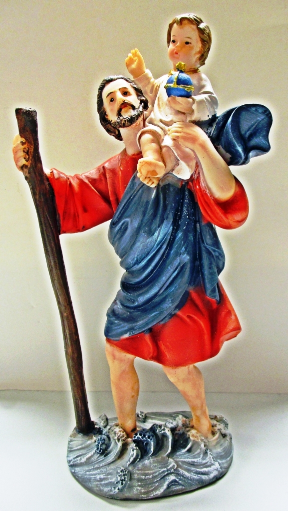 St. Christopher Statue - 8"
