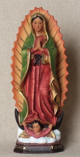 Our Lady of Guadalupe Statue - 9"