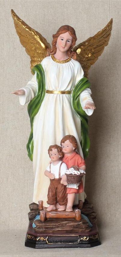 Guardian Angel Statue - 12"