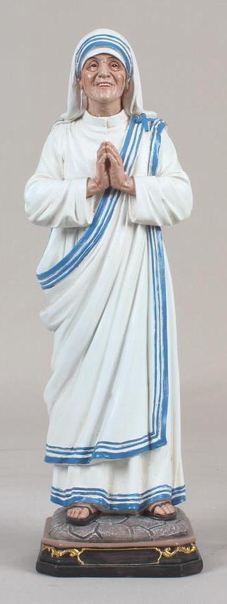 Mother Teresa (St. Teresa of Calcutta) Statue - 12"