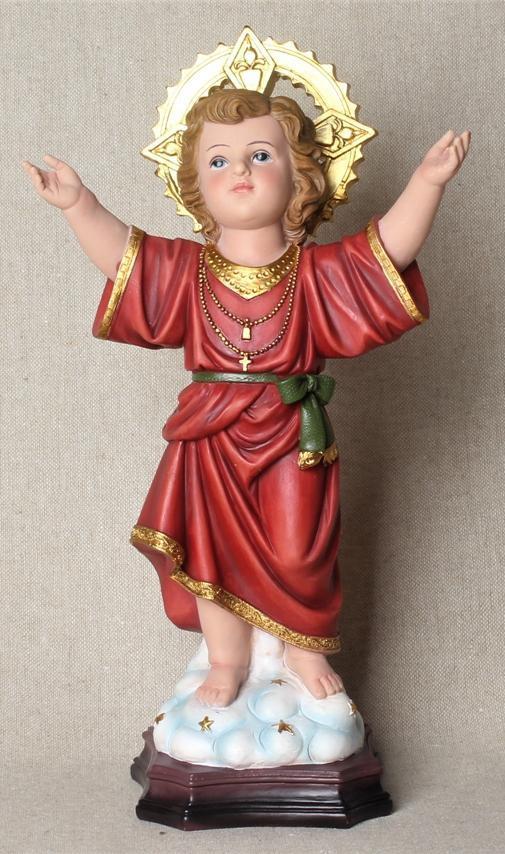 Infant Jesus of Bogota (el Divino Niño de Bogotá) Statue - 12"