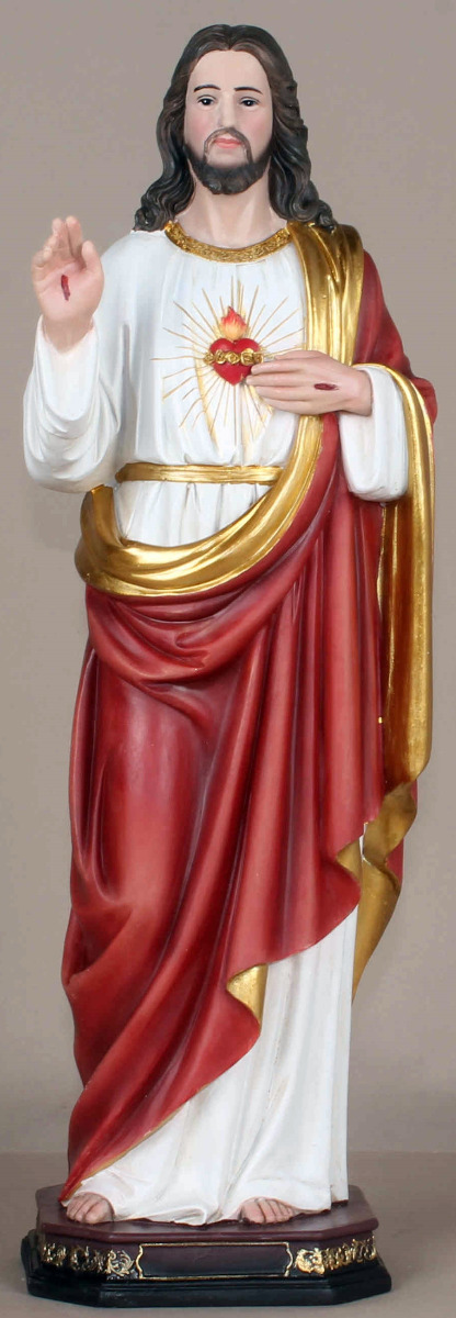 Sacred Heart Statue - 16"