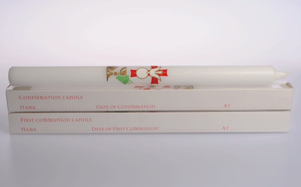 First Communion / Confirmation Candle 12" x ⅞