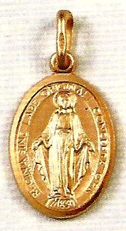 9ct Gold Miraculous Medal