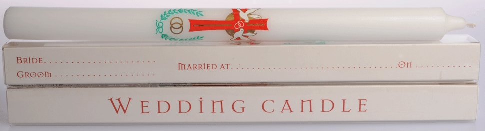 Wedding Candle 12" x ⅞"
