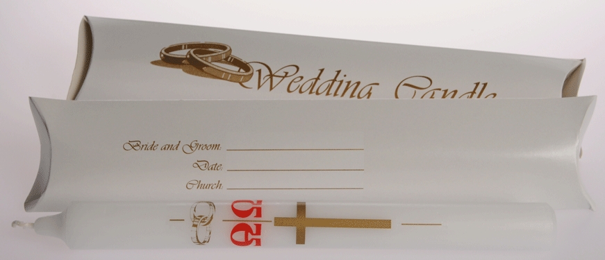 Wedding Candle 9" x ⅞" 