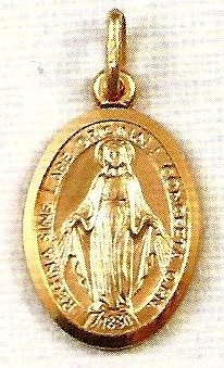 9ct Gold Miraculous Medal