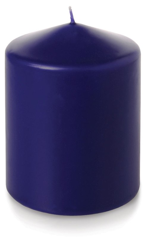 4" x 3" Purple Pillar Candle