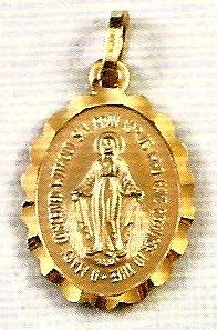 9ct Gold Miraculous Medal