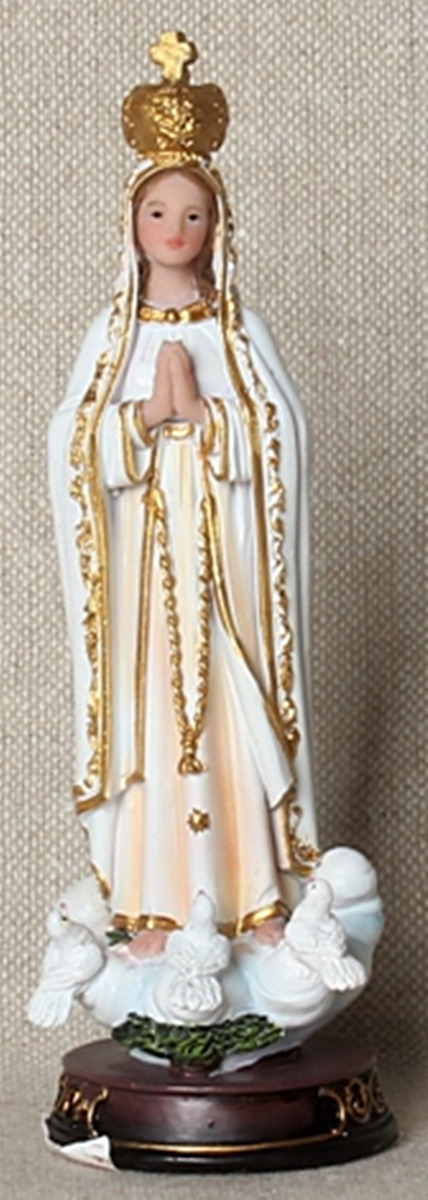 Our Lady of Fatima Statue - 8"