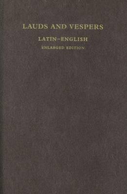 Lauds and Vespers: Latin-English