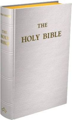 Douay-Rheims Bible Large Print White