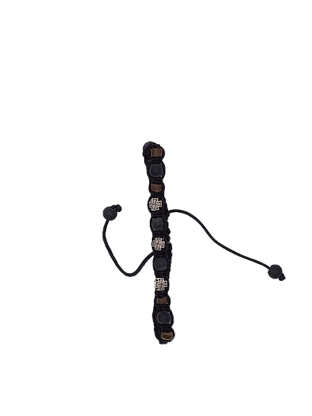 Code Bracelet with Cross