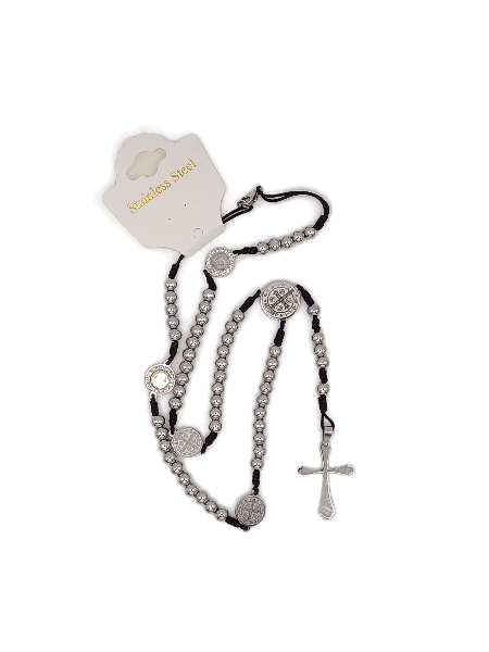 Stainless Steel Rosary 6mm