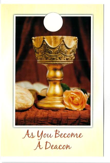 As You Become a Deacon 101885
