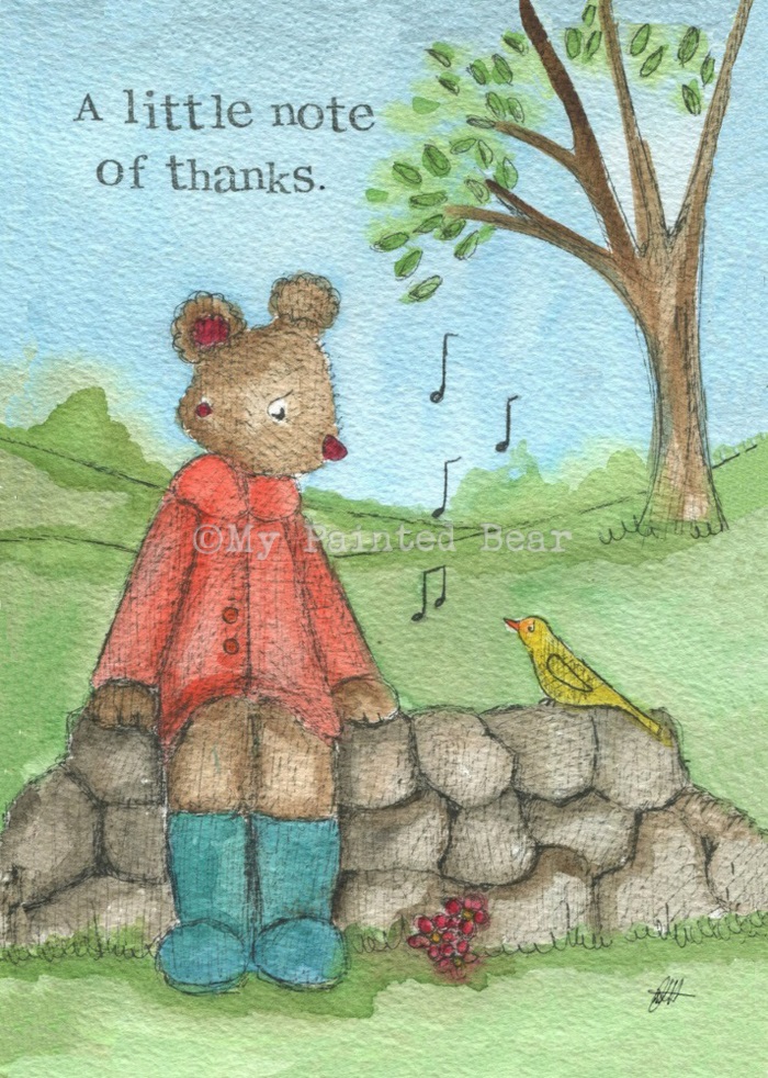 Blank Card - Little Note of Thanks 535739