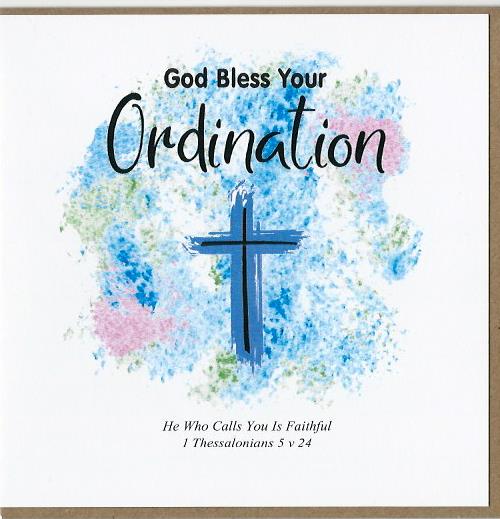 Blank Card - God Bless Your Ordination 536577