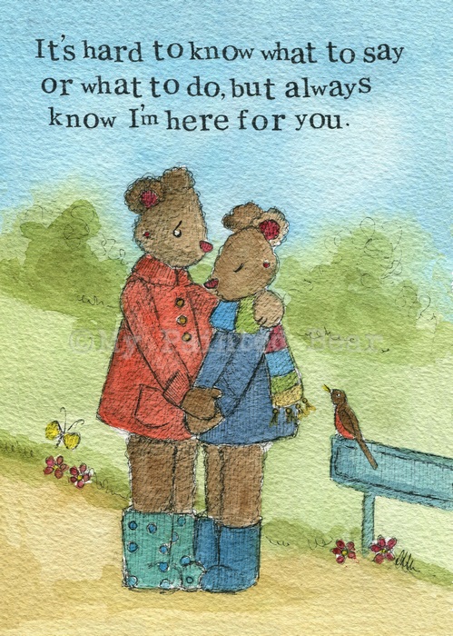 Blank Card - I'm here for you ... 535734