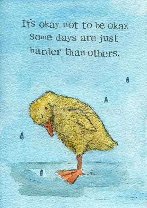 Blank Card - Some days are just harder ... 535732