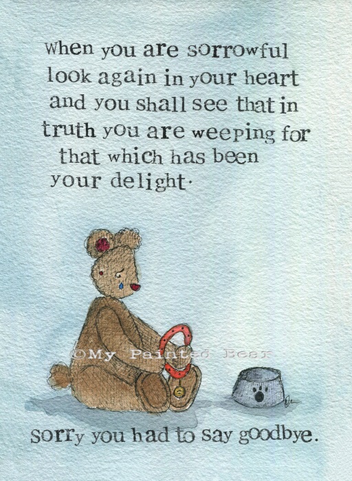 Blank Card - Sorry You Had To Say Goodbye 535756