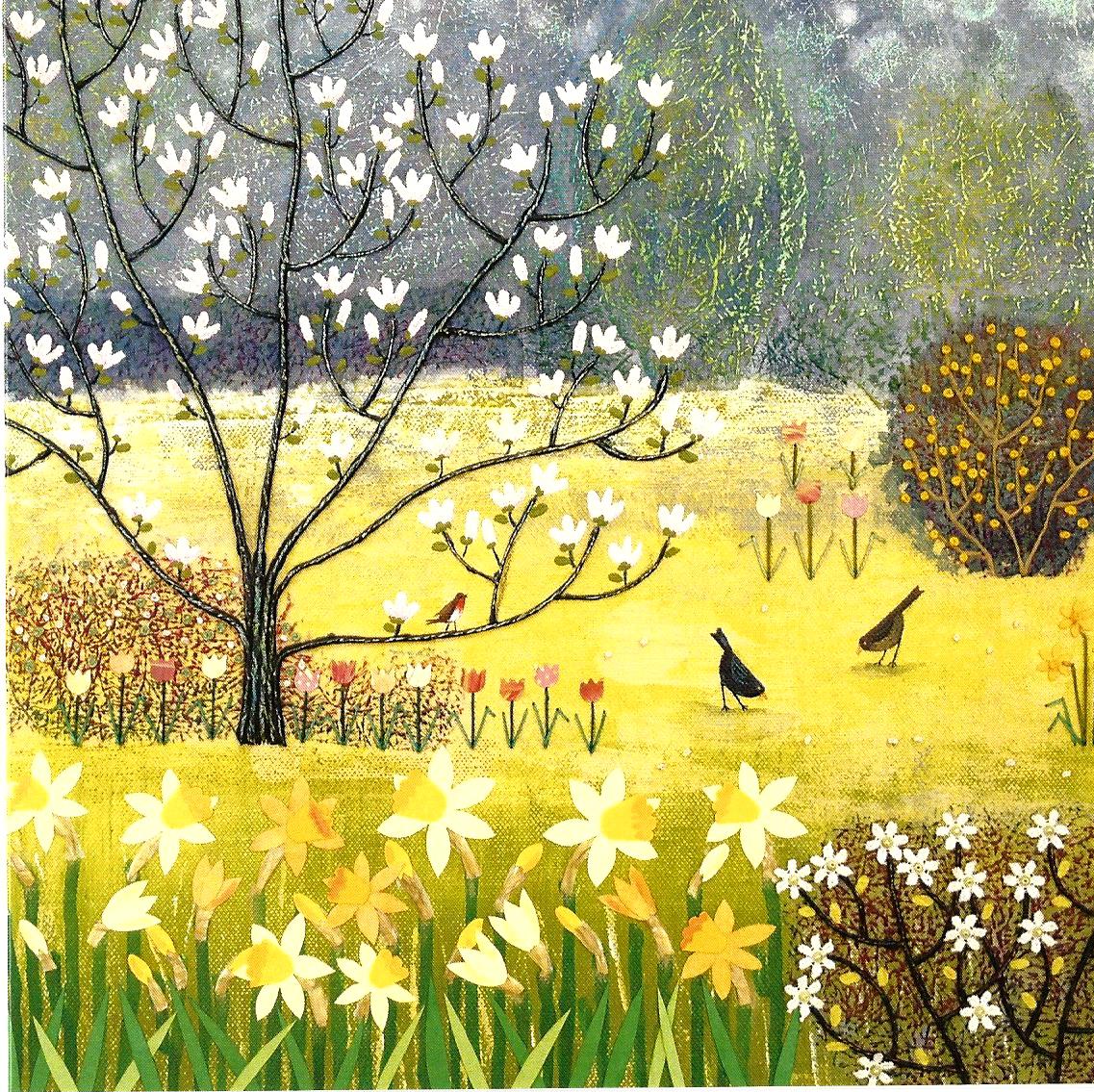 Blank Card - Spring Garden 536391
