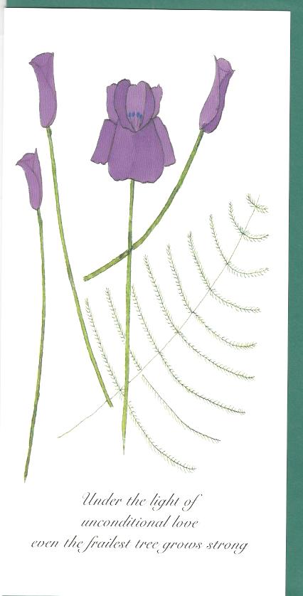 Blank Card - Under the Light of Unconditional... (Rosella)