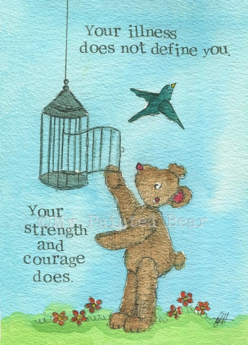 Blank Card - Your illness does not define you...  535733