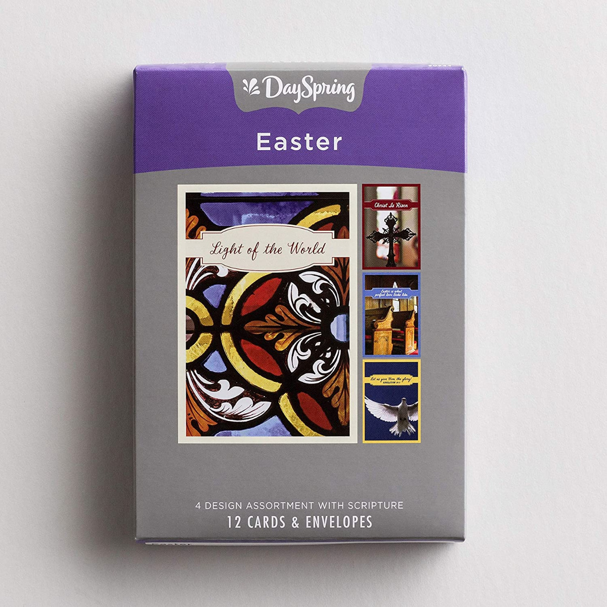 Boxed 12 Easter Cards - 4 Designs 534340